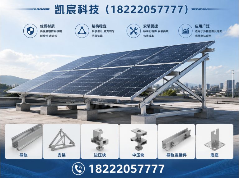 河西区天津光伏支架展示图